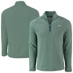 Cutter & Buck Peshastin Eco Fleece Recycled Half-Zip Top - New York Jets Tops
