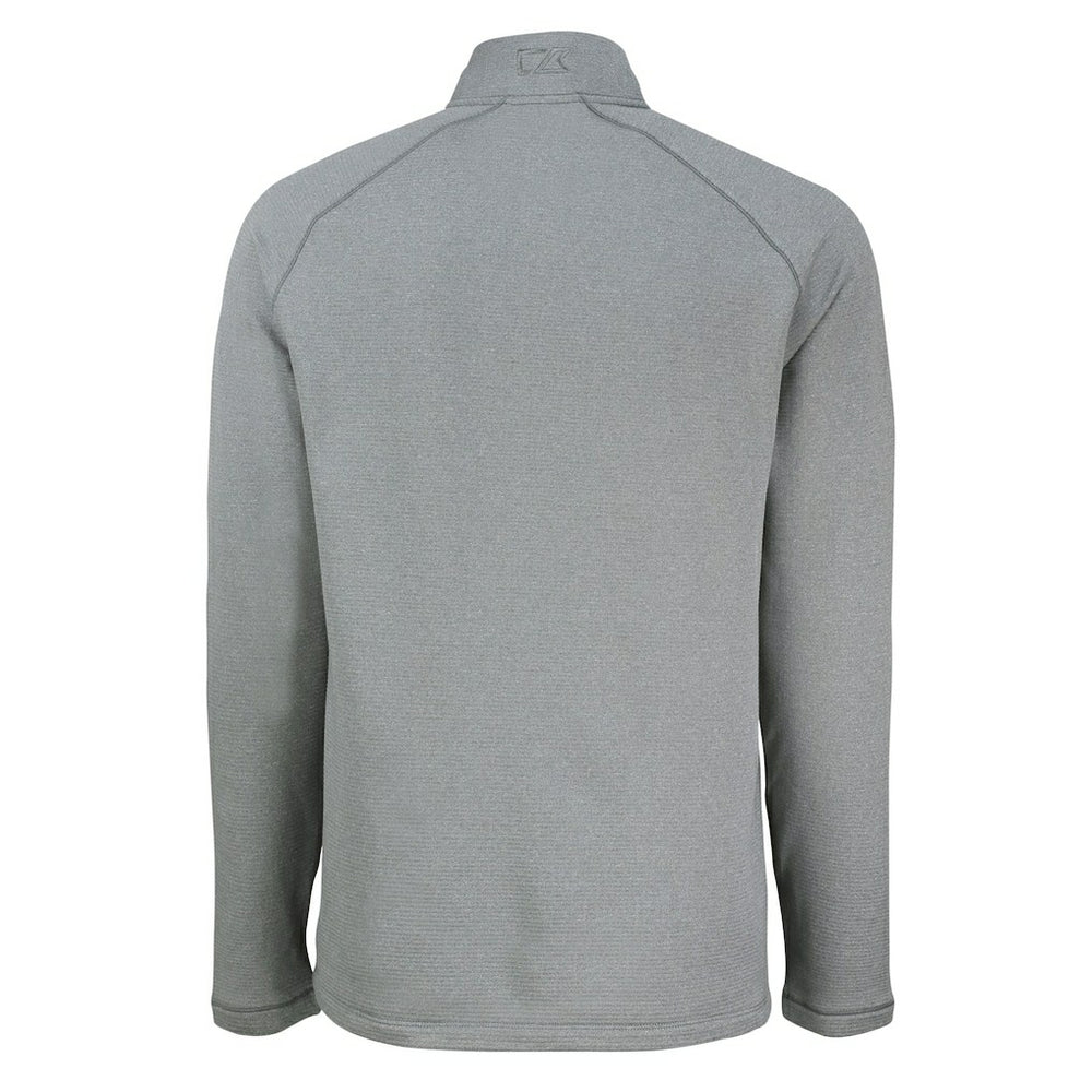 Cutter & Buck Peshastin Eco Fleece Tri-Blend Raglan Recycled Quarter-Zip Jacket - Washington Commanders Jackets