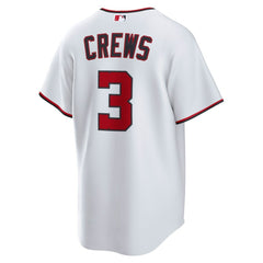 White Dylan Crews Washington Nationals Nike Home Replica Jersey