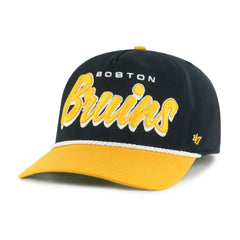 NHL Boston Bruins '47 Dropshadow Rope Hitch Adjustable Hat