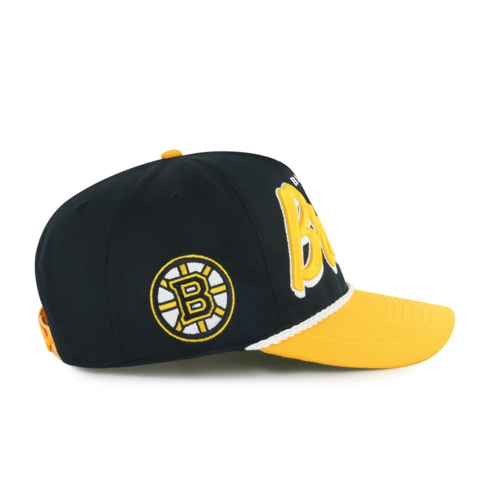 NHL Boston Bruins '47 Dropshadow Rope Hitch Adjustable Hat