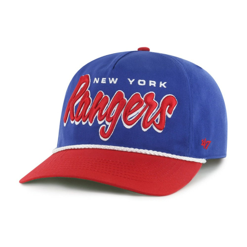 NHL New York Rangers '47 Dropshadow Rope Hitch Adjustable Hat