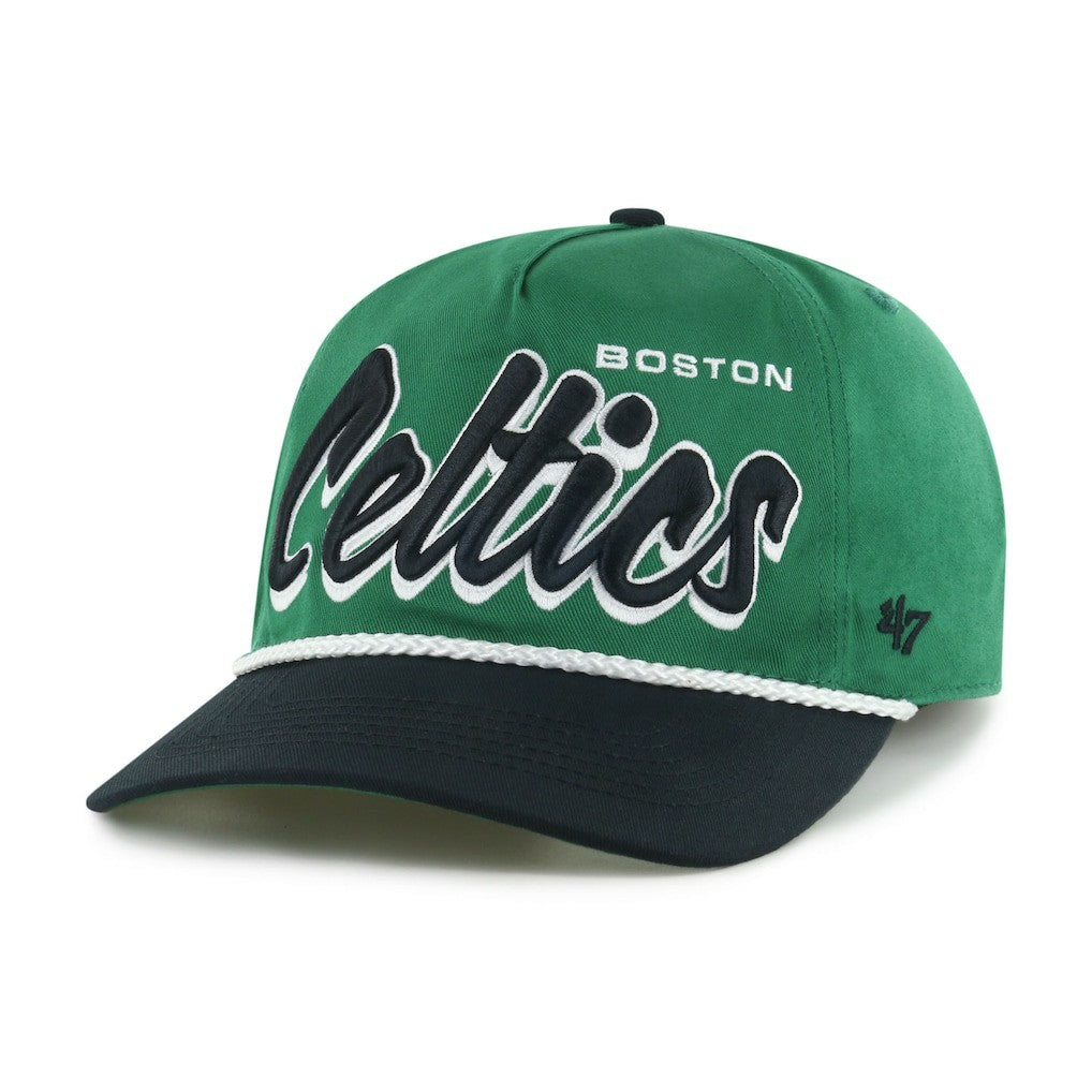 47 brand Boston Celtics '47 Dropshadow Rope Hitch Adjustable Hat