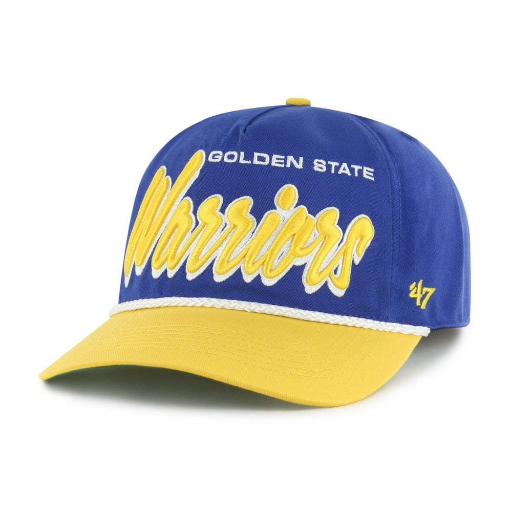 47 brand Golden State Warriors '47 Dropshadow Rope Hitch Adjustable Hat sale