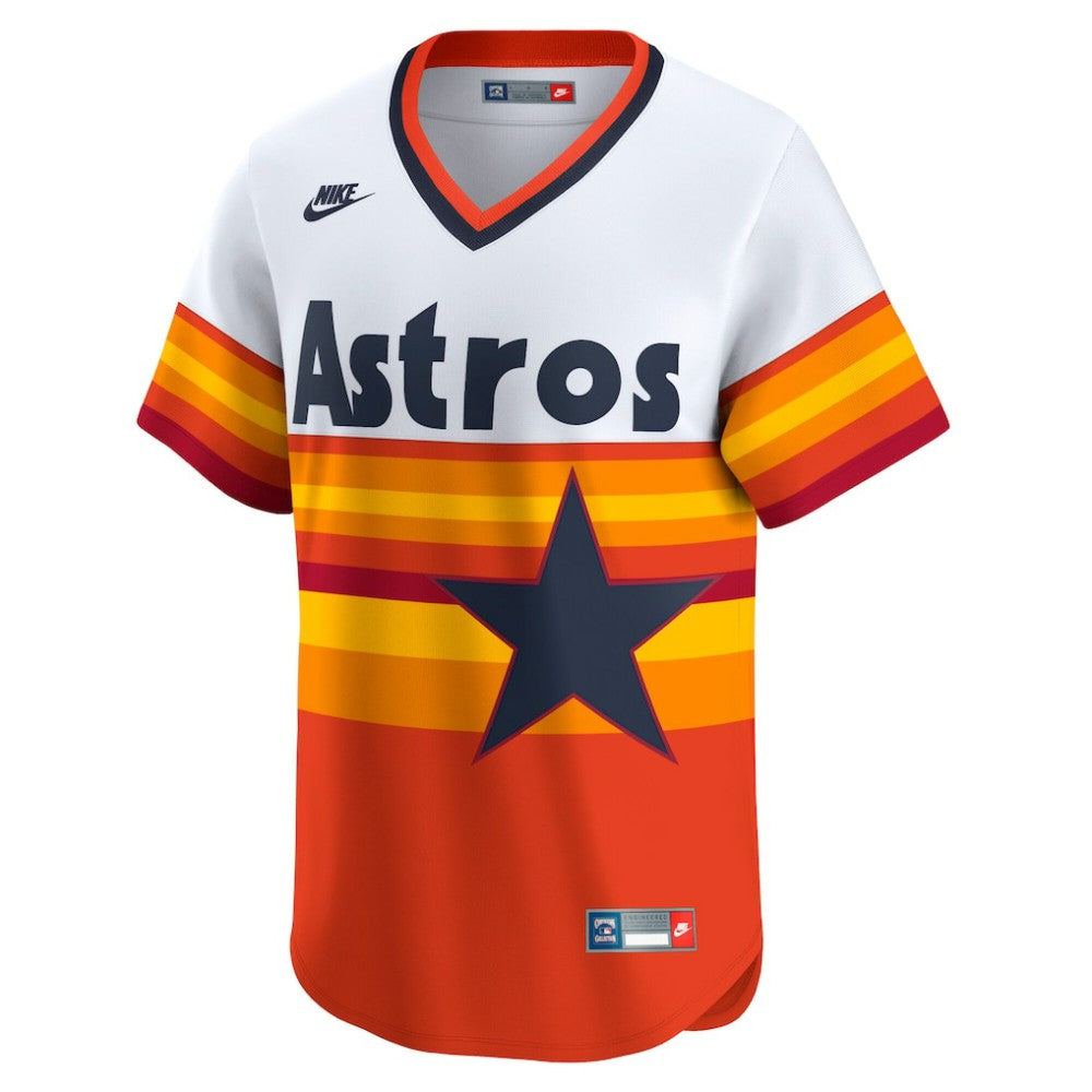 White Craig Biggio Houston Astros Nike Throwback Cooperstown Collection Limited Player Jersey