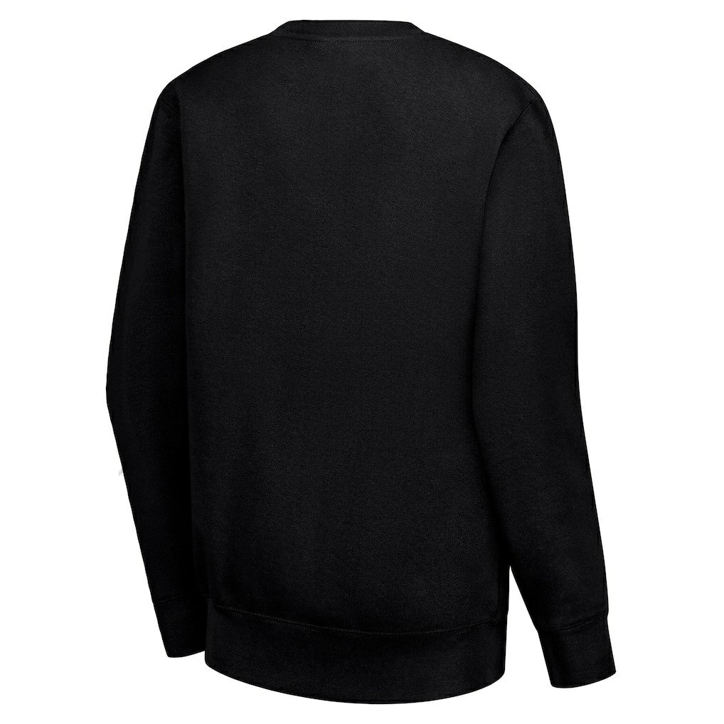 Cleveland Cavaliers G-III 4Her by Carl Banks Women's Leopard Heart Fleece Pullover Sweatshirt sale