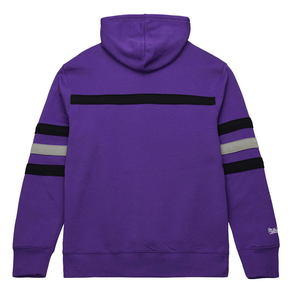 Mitchell & Ness Sacramento Kings Hardwood Classics Nights Head Coach Pullover Hoodie