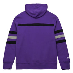Mitchell & Ness Sacramento Kings Hardwood Classics Nights Head Coach Pullover Hoodie