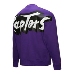 Mitchell & Ness Toronto Raptors Hardwood Classics There & Back 2.0 Vintage Pullover Sweatshirt