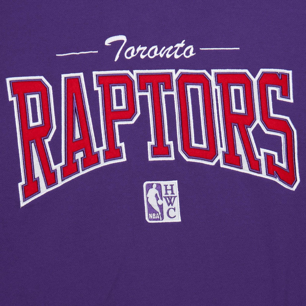Mitchell & Ness Toronto Raptors Hardwood Classics There & Back 2.0 Vintage Pullover Sweatshirt