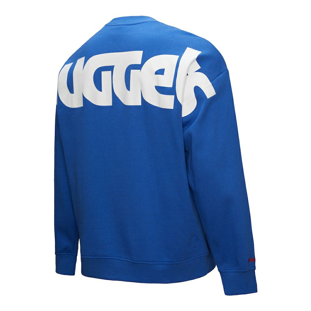 Mitchell & Ness Denver Nuggets Hardwood Classics There & Back 2.0 Vintage Pullover Sweatshirt sale