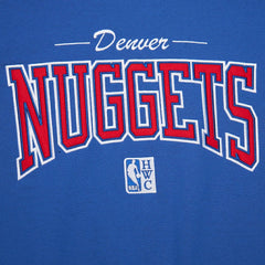 Mitchell & Ness Denver Nuggets Hardwood Classics There & Back 2.0 Vintage Pullover Sweatshirt sale