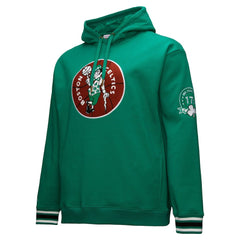 Mitchell & Ness Boston Celtics Chainstitch Applique Vintage Heavyweight Pullover Hoodie