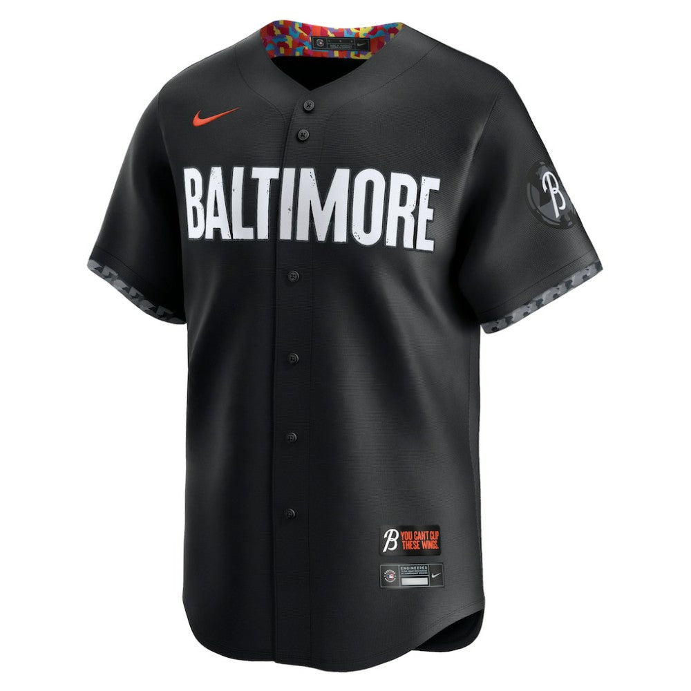 Black Cal Ripken Jr. Baltimore Orioles Nike City Connect Limited Jersey