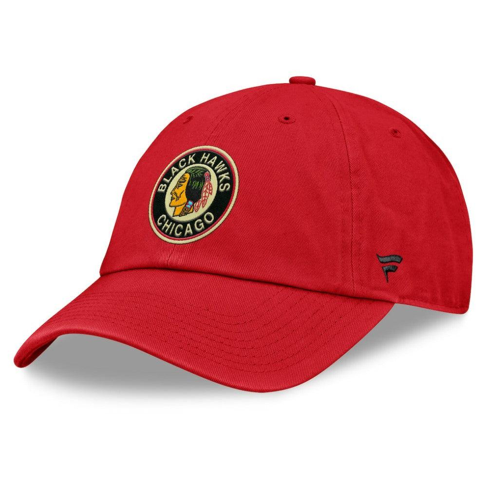 NHL Chicago Blackhawks Fanatics Decades Collection Adjustable Hat