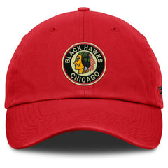 NHL Chicago Blackhawks Fanatics Decades Collection Adjustable Hat