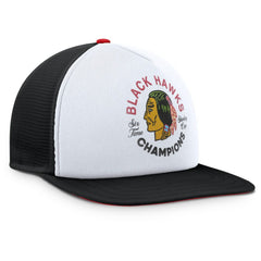 NHL Chicago Blackhawks Fanatics Decades Collection Foam Front Snapback Hat