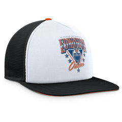 NHL Edmonton Oilers Fanatics Decades Collection Foam Front Snapback Hat
