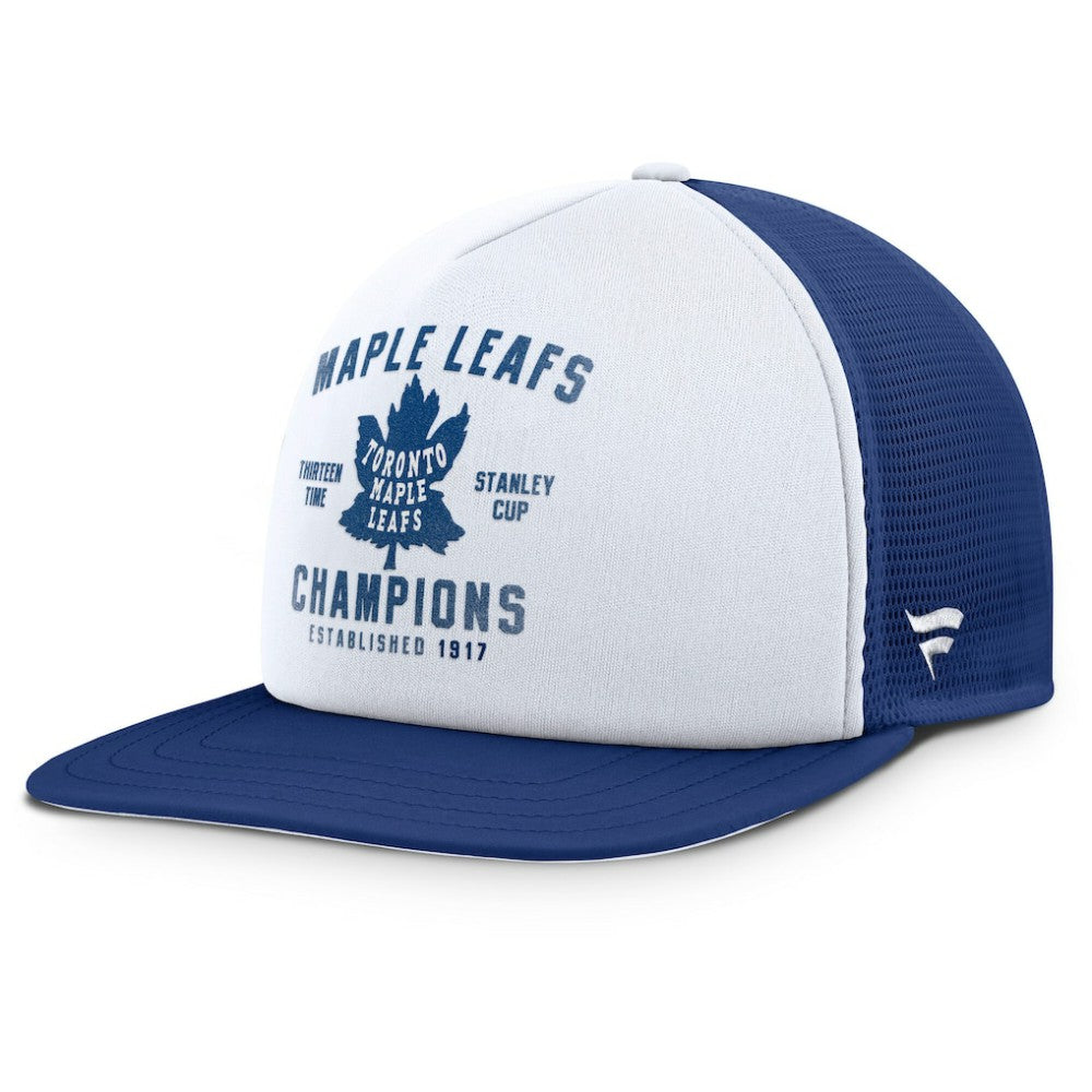 NHL Toronto Maple Leafs Fanatics Decades Collection Foam Front Snapback Hat