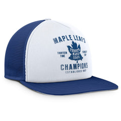 NHL Toronto Maple Leafs Fanatics Decades Collection Foam Front Snapback Hat