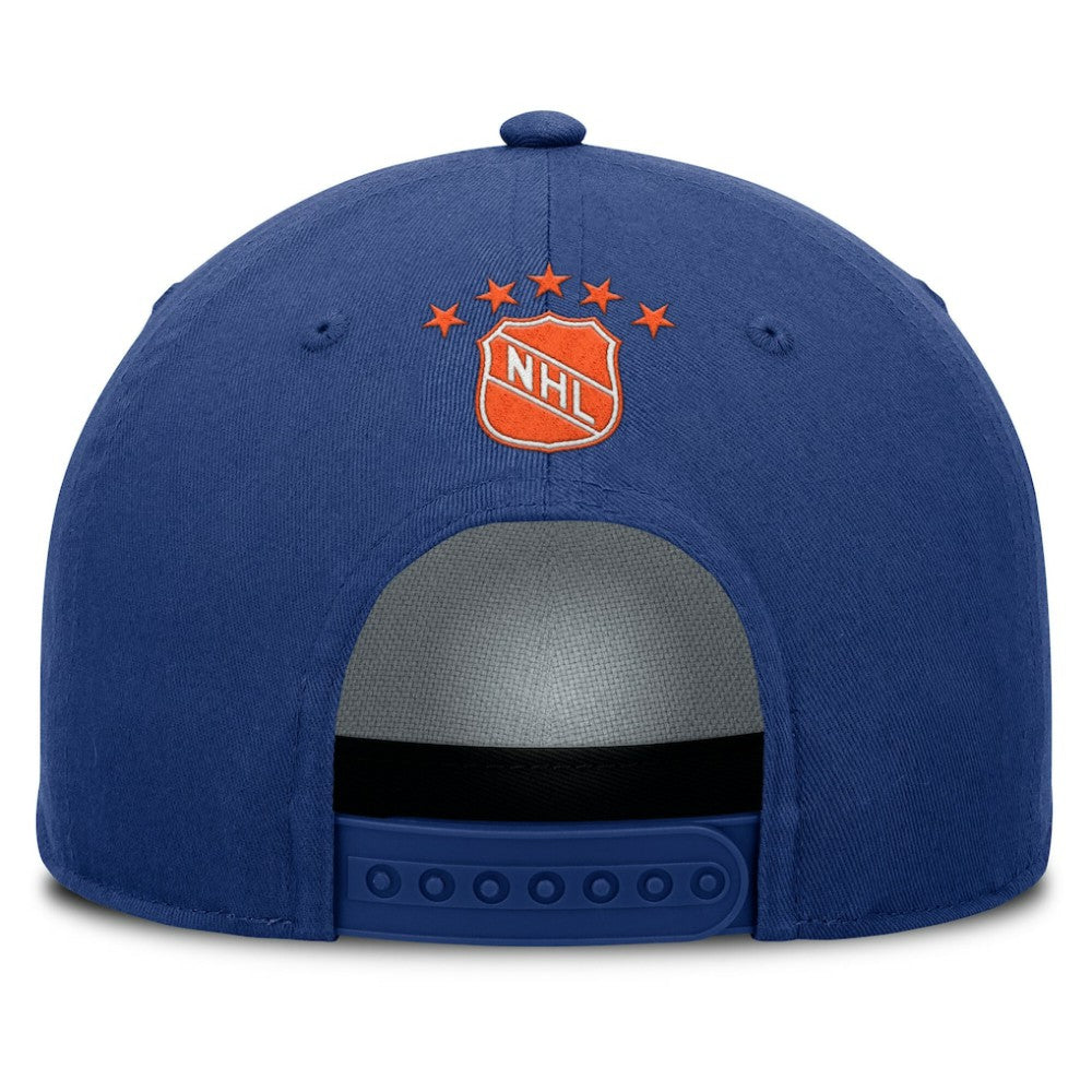 NHL Edmonton Oilers Fanatics Decades Collection A-Frame Rope Adjustable Hat