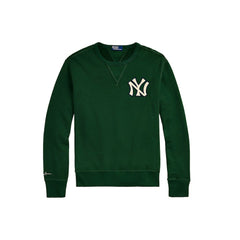 Green New York Yankees Polo Ralph Lauren Pullover Sweatshirt