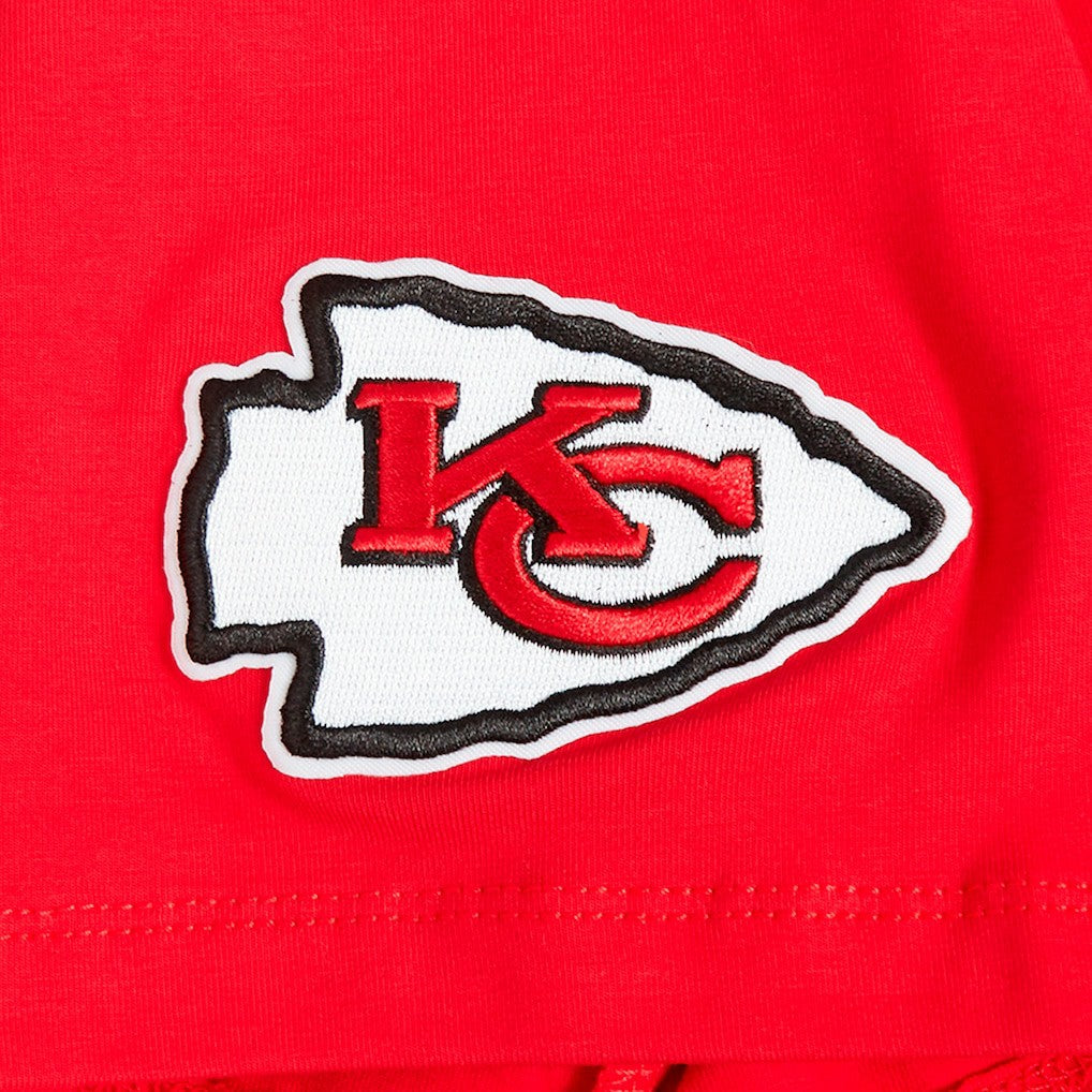 Travis Kelce  Pro Standard Women's Player Name & Number Cropped Boxy T-Shirt - Kansas City Chiefs T-shirts