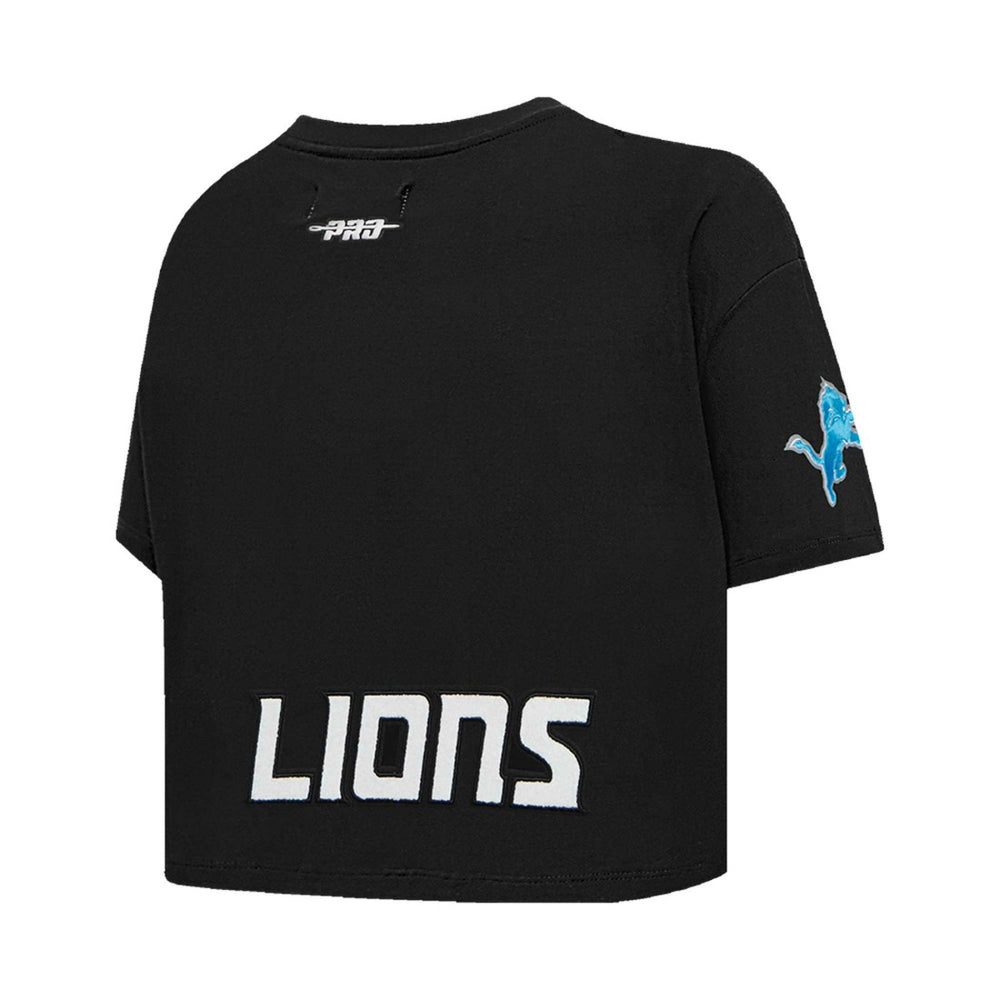 Amon-Ra St. Brown  Pro Standard Women's Player Name & Number Cropped Boxy T-Shirt - Detroit Lions T-shirts