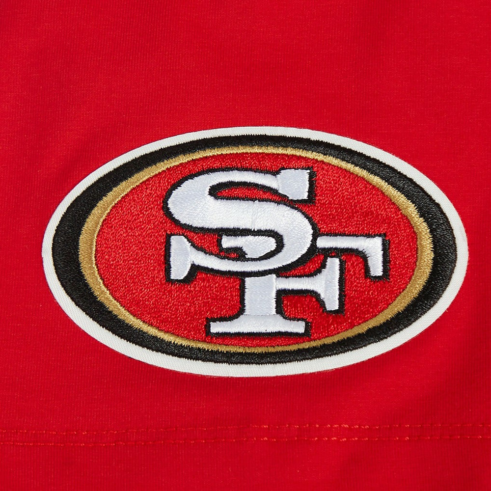 Christian McCaffrey  Pro Standard Women's Player Name & Number Cropped Boxy T-Shirt - San Francisco 49ers T-shirts