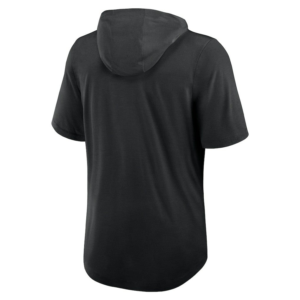 Lockup Tri-Blend Hoodie T-Shirt - Pittsburgh Steelers Hoodies