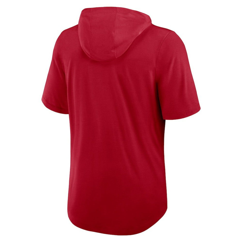 Lockup Tri-Blend Hoodie T-Shirt - San Francisco 49ers Hoodies