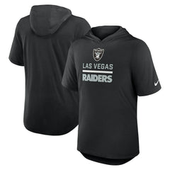 Lockup Tri-Blend Hoodie T-Shirt - Las Vegas Raiders Hoodies