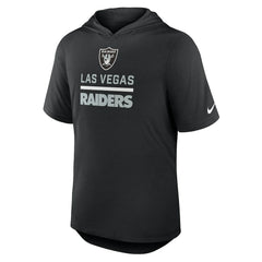 Lockup Tri-Blend Hoodie T-Shirt - Las Vegas Raiders Hoodies