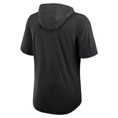 Lockup Tri-Blend Hoodie T-Shirt - Las Vegas Raiders Hoodies