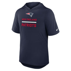 Lockup Tri-Blend Hoodie T-Shirt - New England Patriots Hoodies
