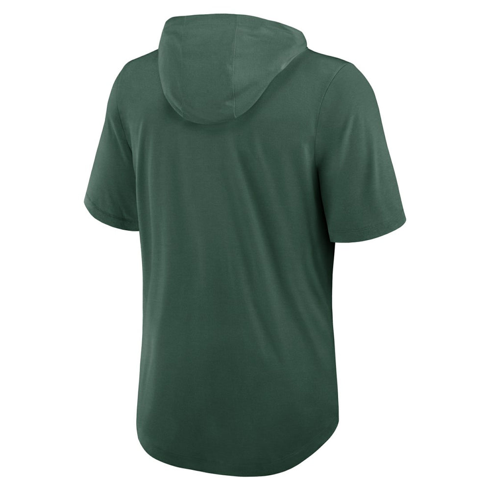Lockup Tri-Blend Hoodie T-Shirt - Green Bay Packers Hoodies
