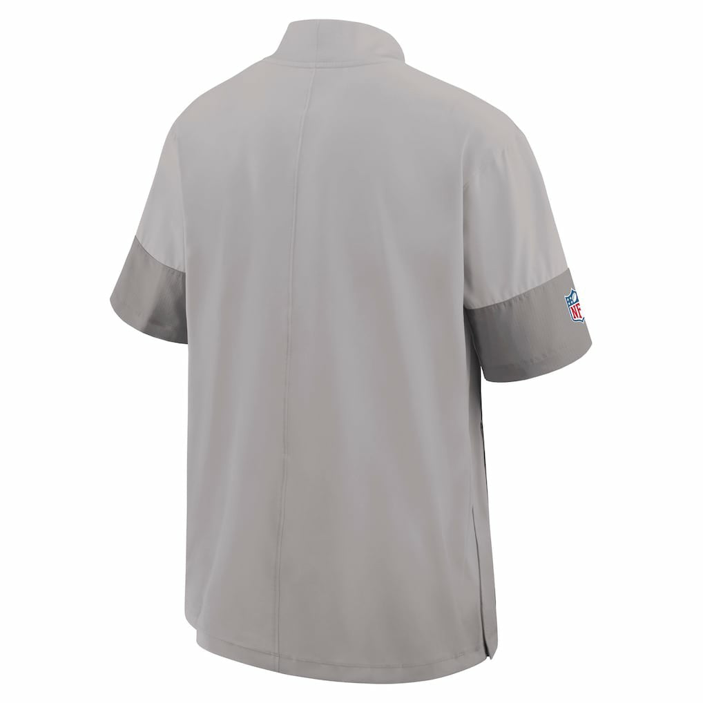 Sideline Short Sleeve Quarter-Zip Dri-FIT Coach Jacket - Miami Dolphins Jackets
