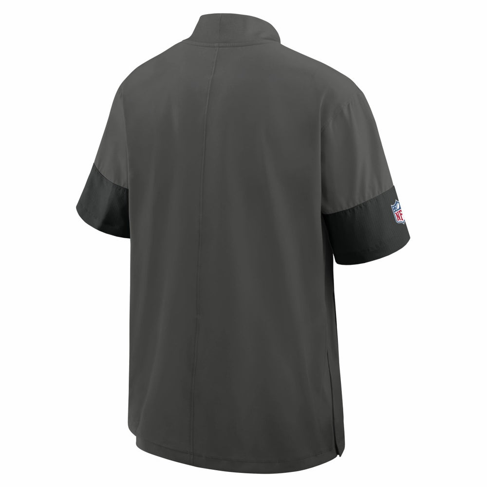 Sideline Short Sleeve Quarter-Zip Dri-FIT Coach Jacket - Tampa Bay Buccaneers Jackets