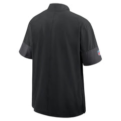 Sideline Short Sleeve Quarter-Zip Dri-FIT Coach Jacket - Minnesota Vikings Jackets