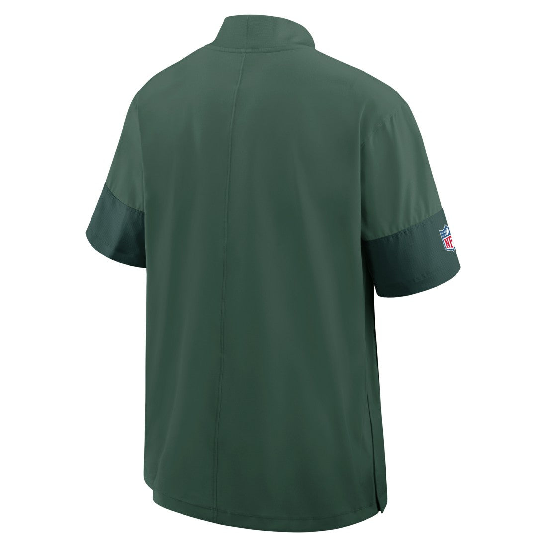 Sideline Short Sleeve Quarter-Zip Dri-FIT Coach Jacket - Green Bay Packers Jackets