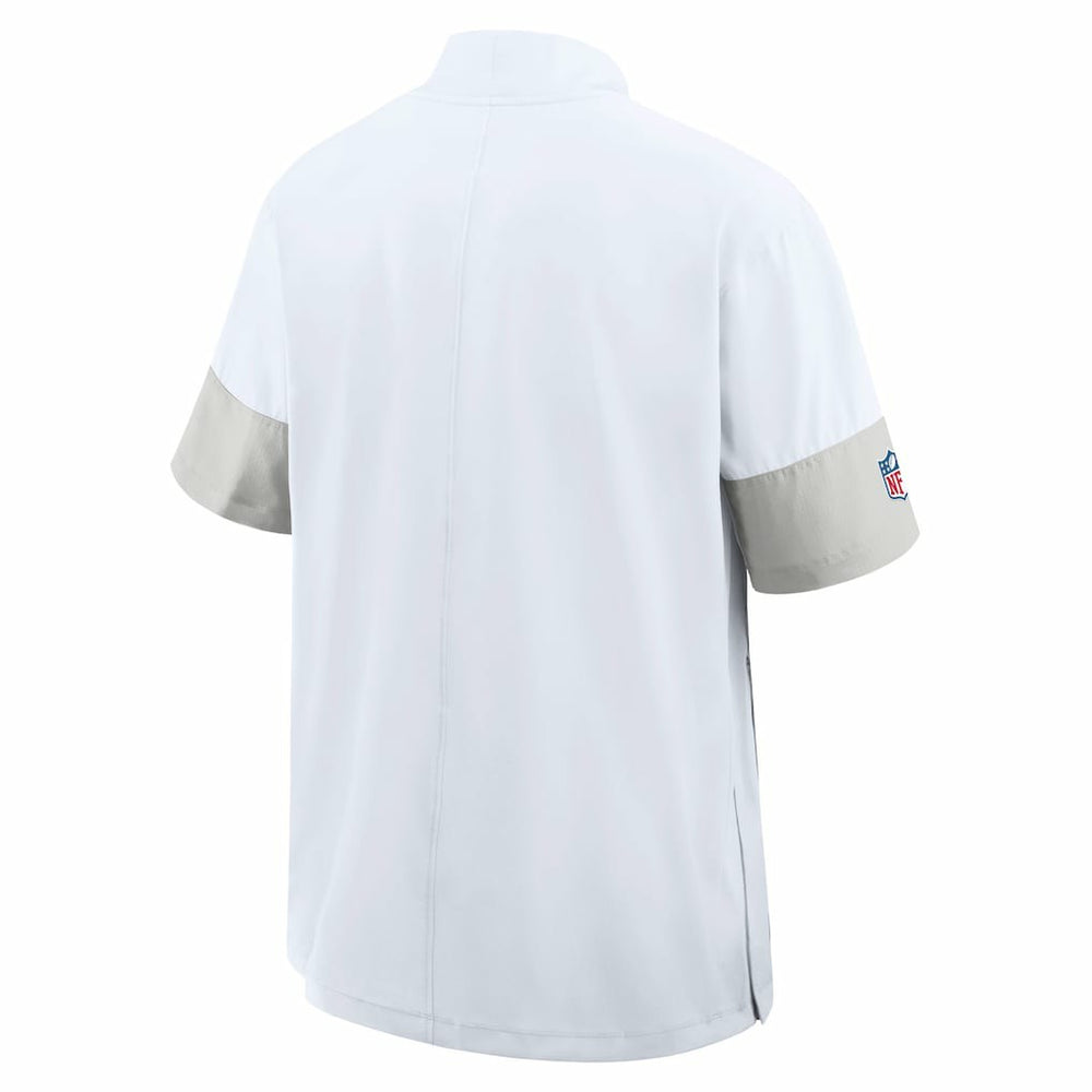 Sideline Short Sleeve Quarter-Zip Dri-FIT Coach Jacket - Buffalo Bills Jackets
