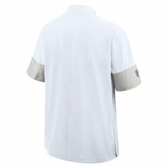 Sideline Short Sleeve Quarter-Zip Dri-FIT Coach Jacket - Buffalo Bills Jackets