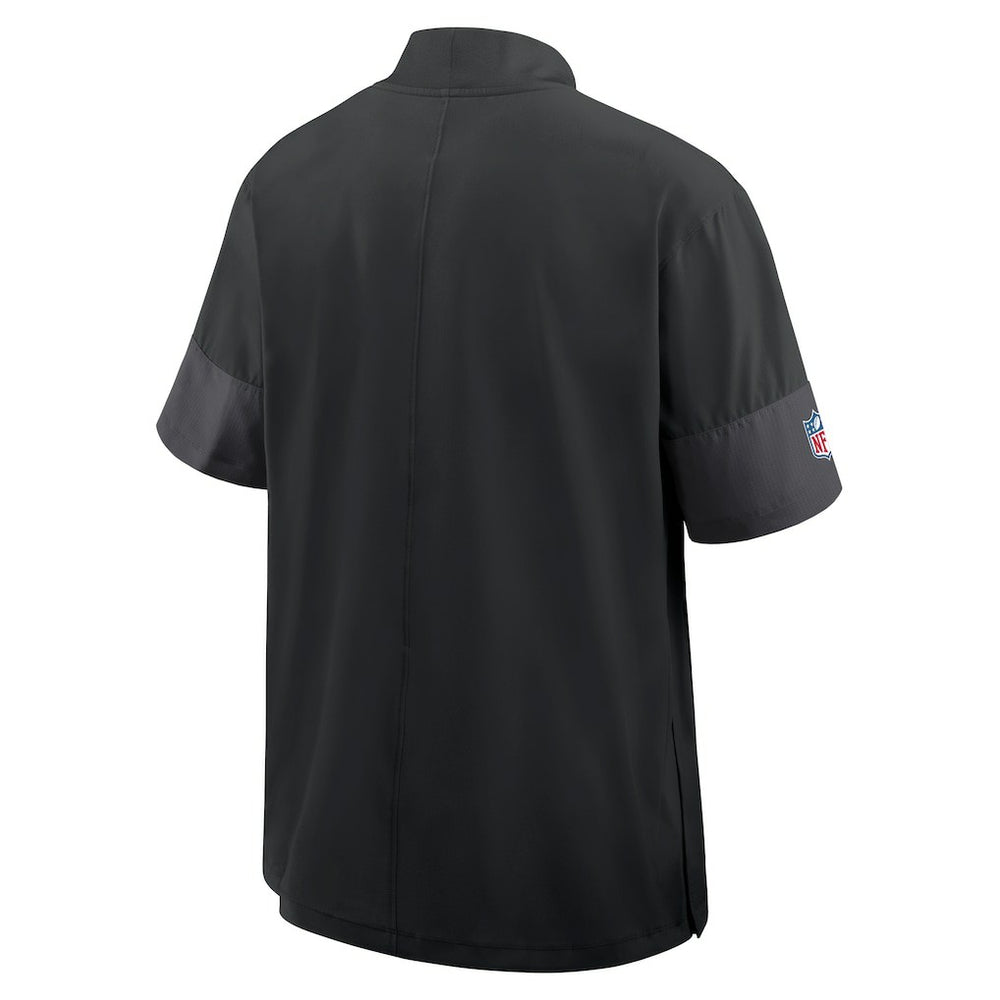 Sideline Short Sleeve Quarter-Zip Dri-FIT Coach Jacket - Cincinnati Bengals Jackets