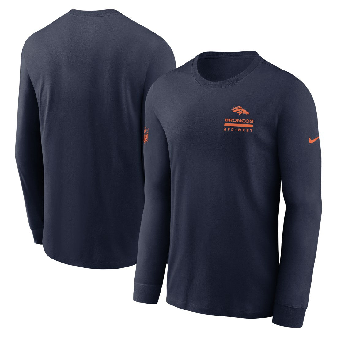 Sideline Dri-FIT Long Sleeve T-Shirt - Denver Broncos T-shirts