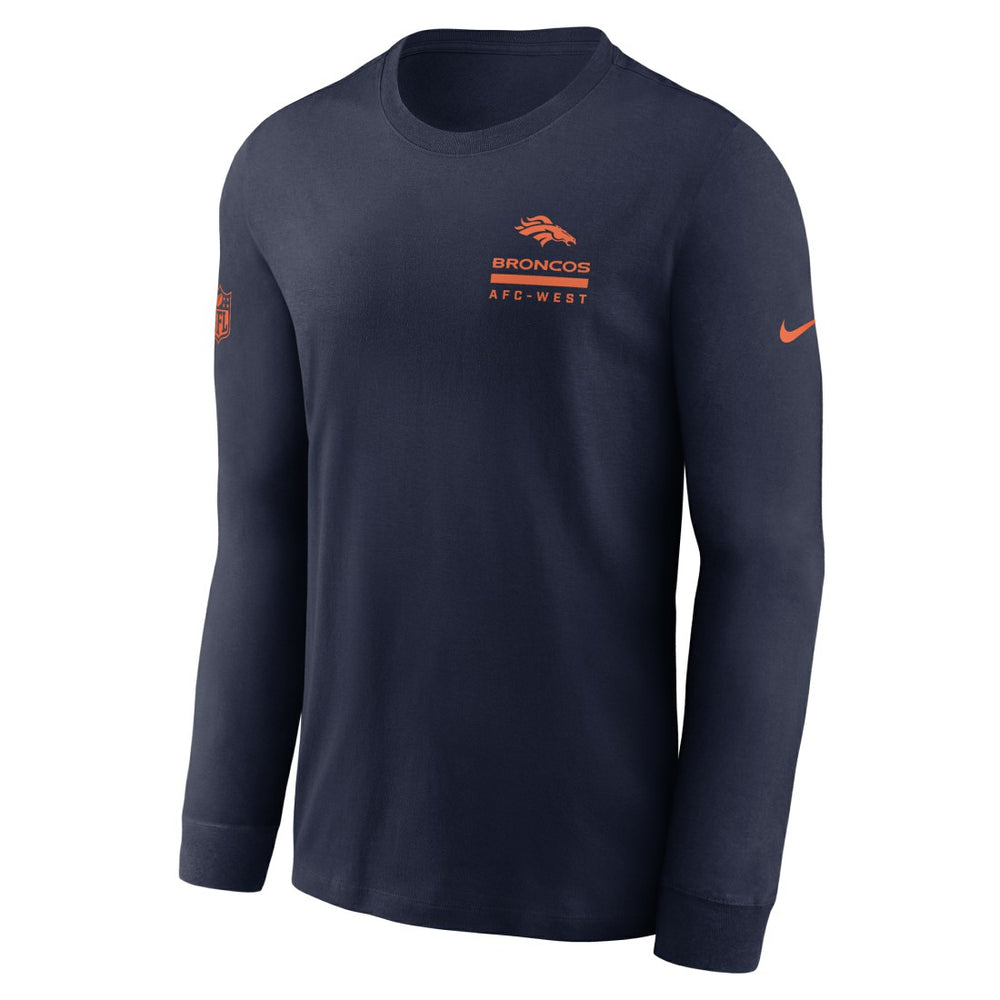 Sideline Dri-FIT Long Sleeve T-Shirt - Denver Broncos T-shirts