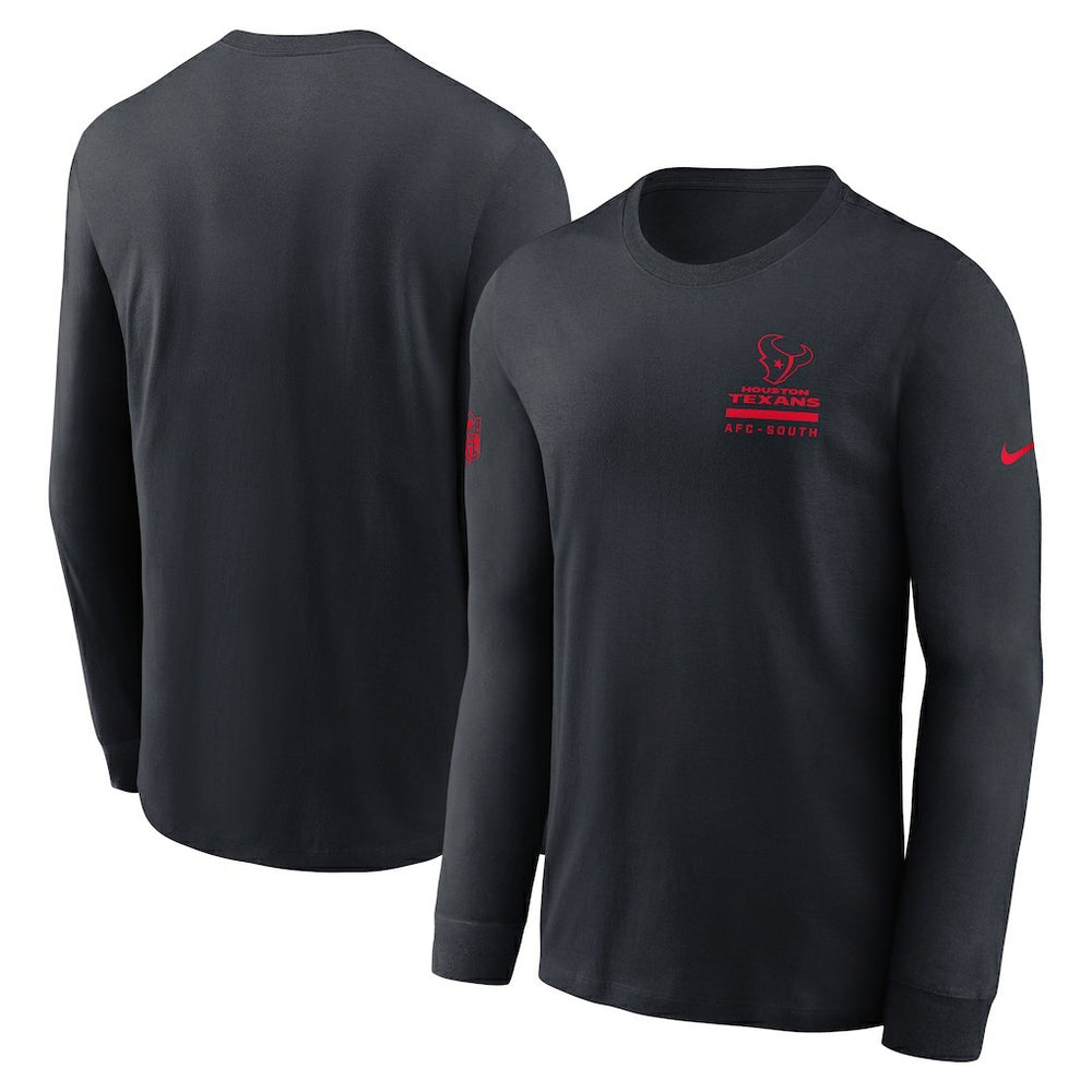 Sideline Dri-FIT Long Sleeve T-Shirt - Houston Texans T-shirts