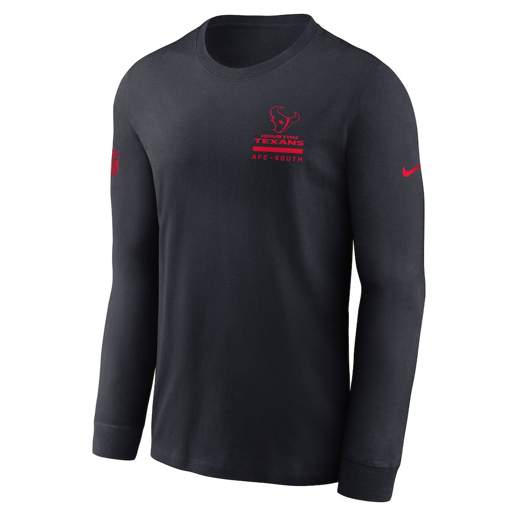 Sideline Dri-FIT Long Sleeve T-Shirt - Houston Texans T-shirts