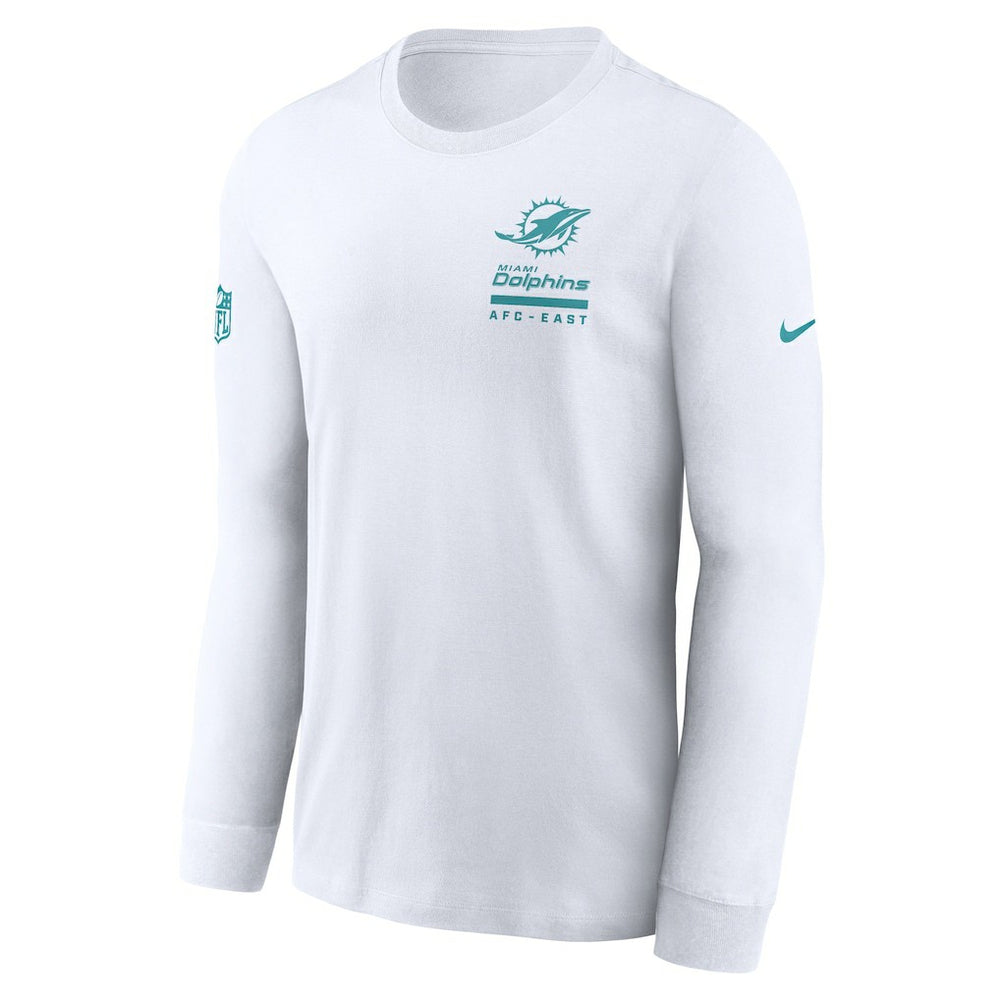 Sideline Dri-FIT Long Sleeve T-Shirt - Miami Dolphins T-shirts