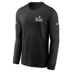 Sideline Dri-FIT Long Sleeve T-Shirt - Minnesota Vikings T-shirts