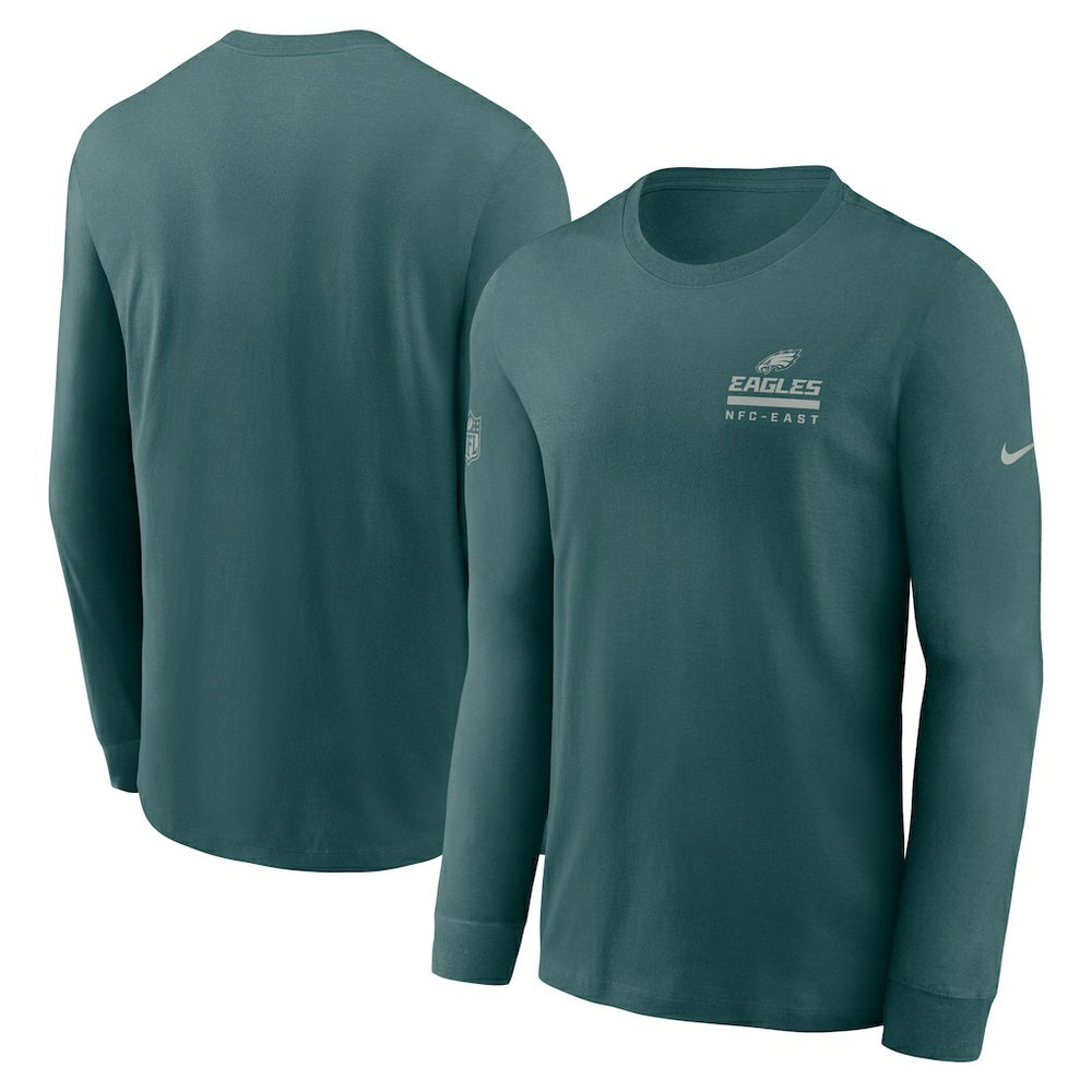 Sideline Dri-FIT Long Sleeve T-Shirt - Philadelphia Eagles T-shirts